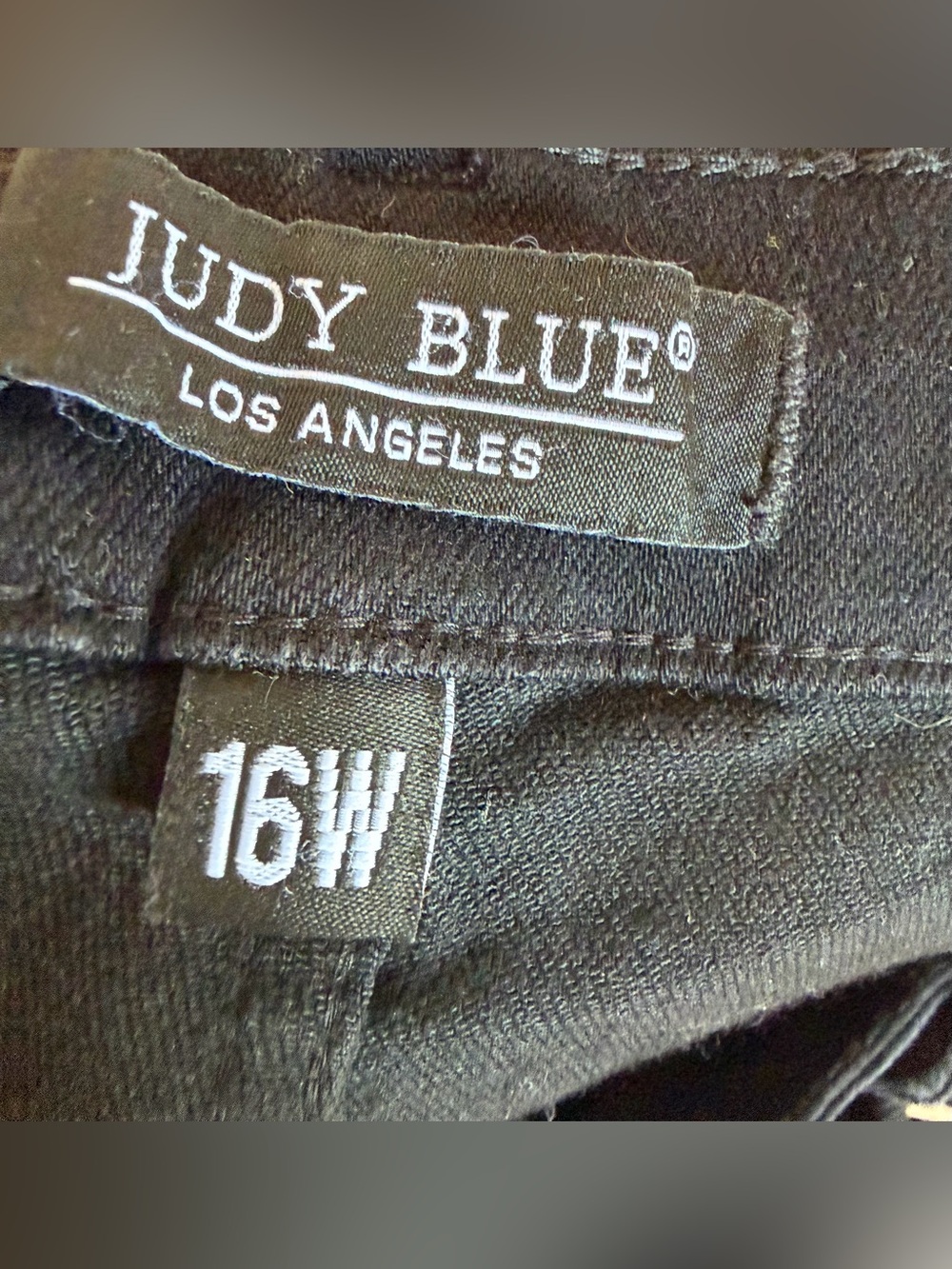 Judy Blue Black High Waist Stretch Joggers Size 16W Very GUC - Picture 5 of 7